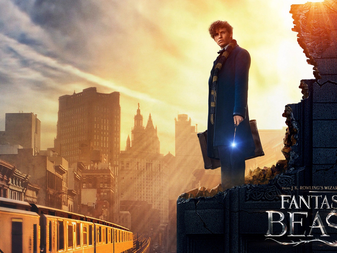 Эдди Редмэйн  в фильме Фантастические твари и где они обитают 