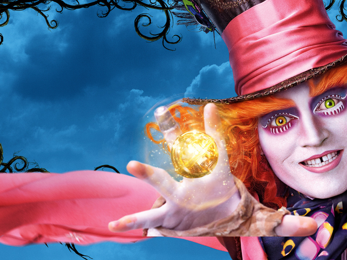 Безумный Шляпник персонаж фильма Алиса в Зазеркалье 