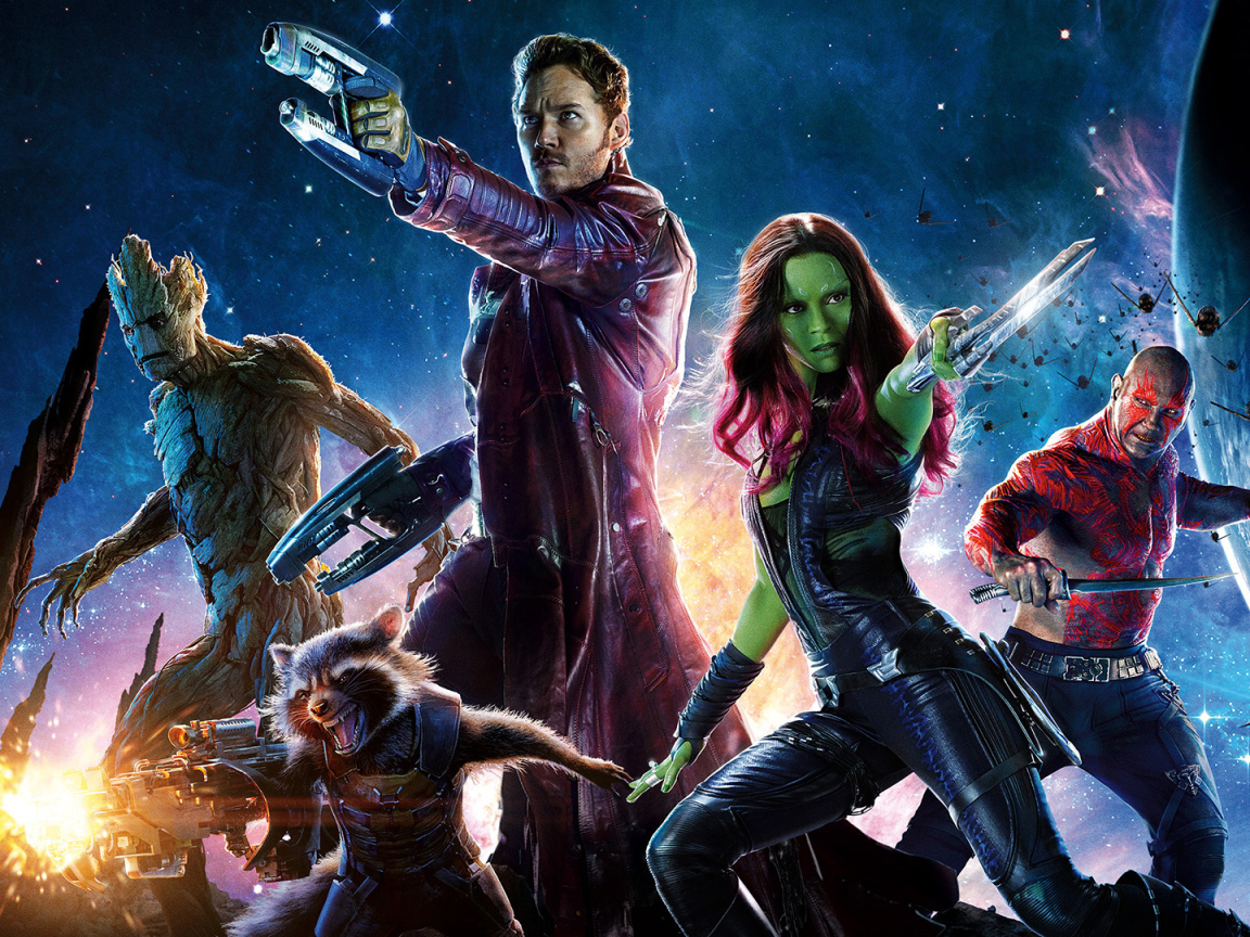 Команда супергероев фильм Стражи Галактики Том 2 