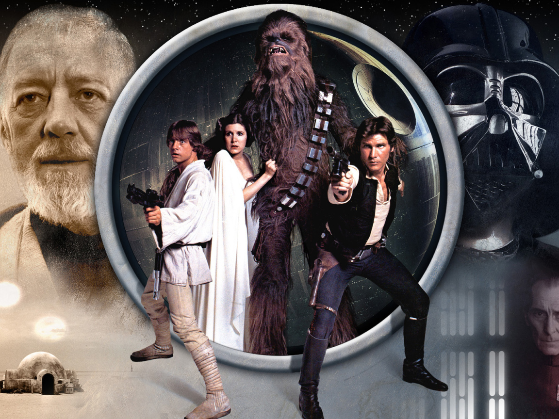 Герои фильма Звёздные войны. Эпизод IV Новая надежда 