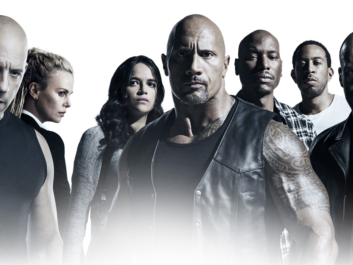 Главные герои фильма Форсаж 8 