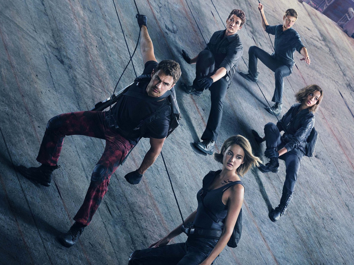 Главные герои фильма Дивергент, глава 4 Асцендент 