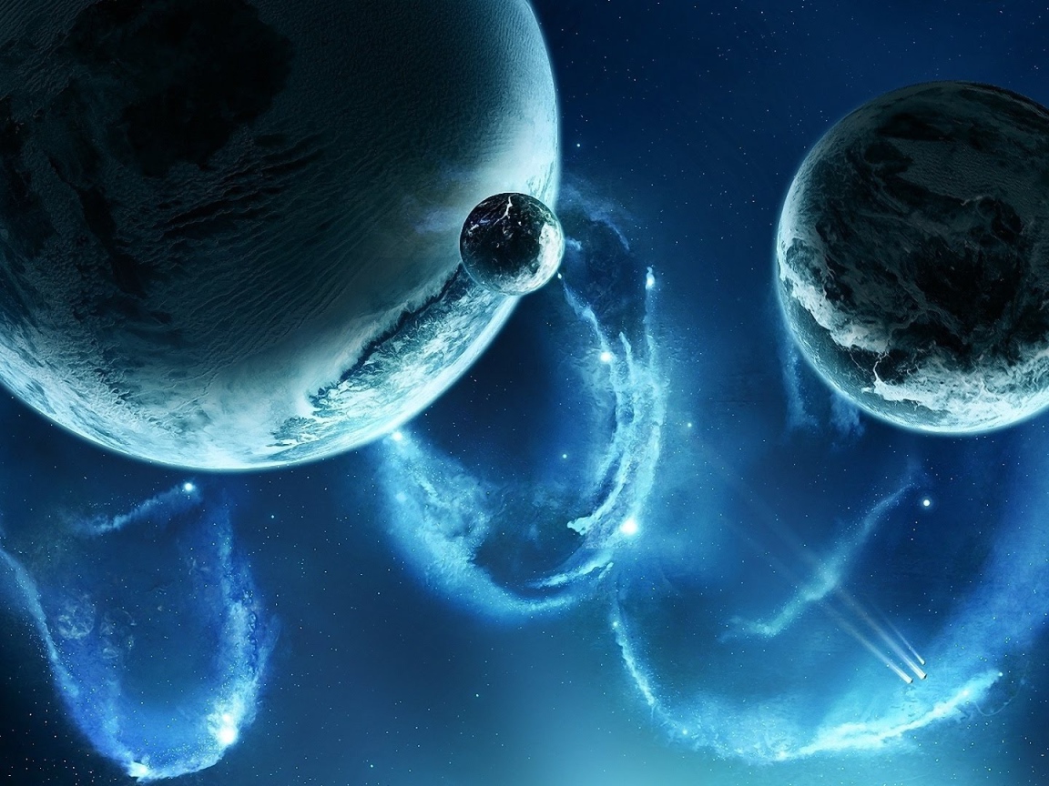 Планеты ледяные гиганты - Нептун, Уран и Плутон 