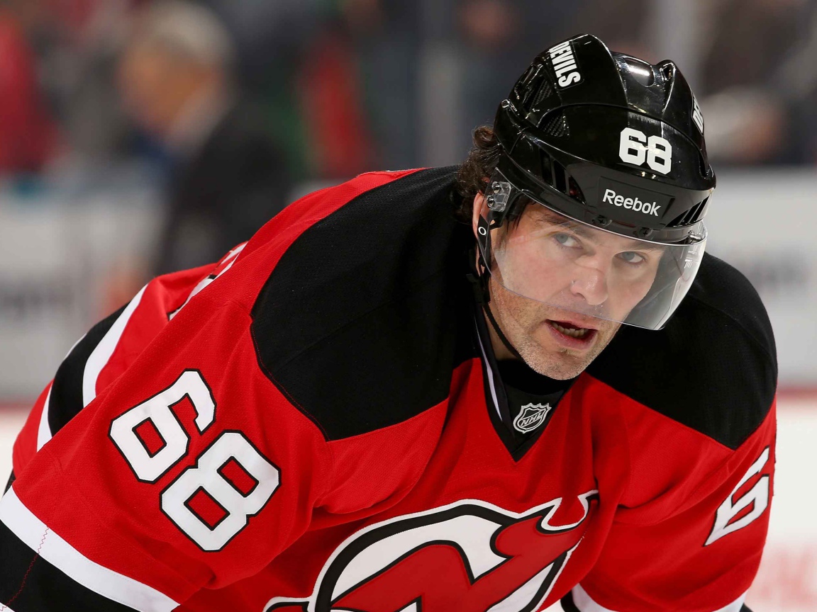 Хоккеист нападающий клуба Флорида Пантерз Яромир Ягр 