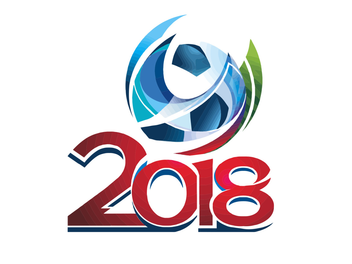 Logo Cup 2018 white world