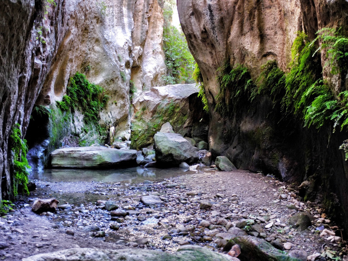 Красивое ущелье Авакас, Кипр 