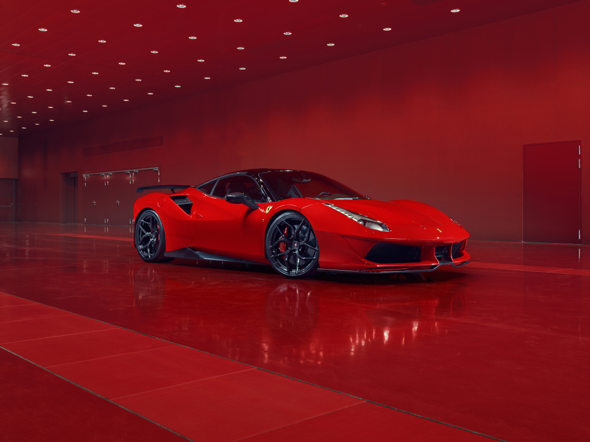 Красный новый автомобиль Pogea Racing FPlus Corsa Front