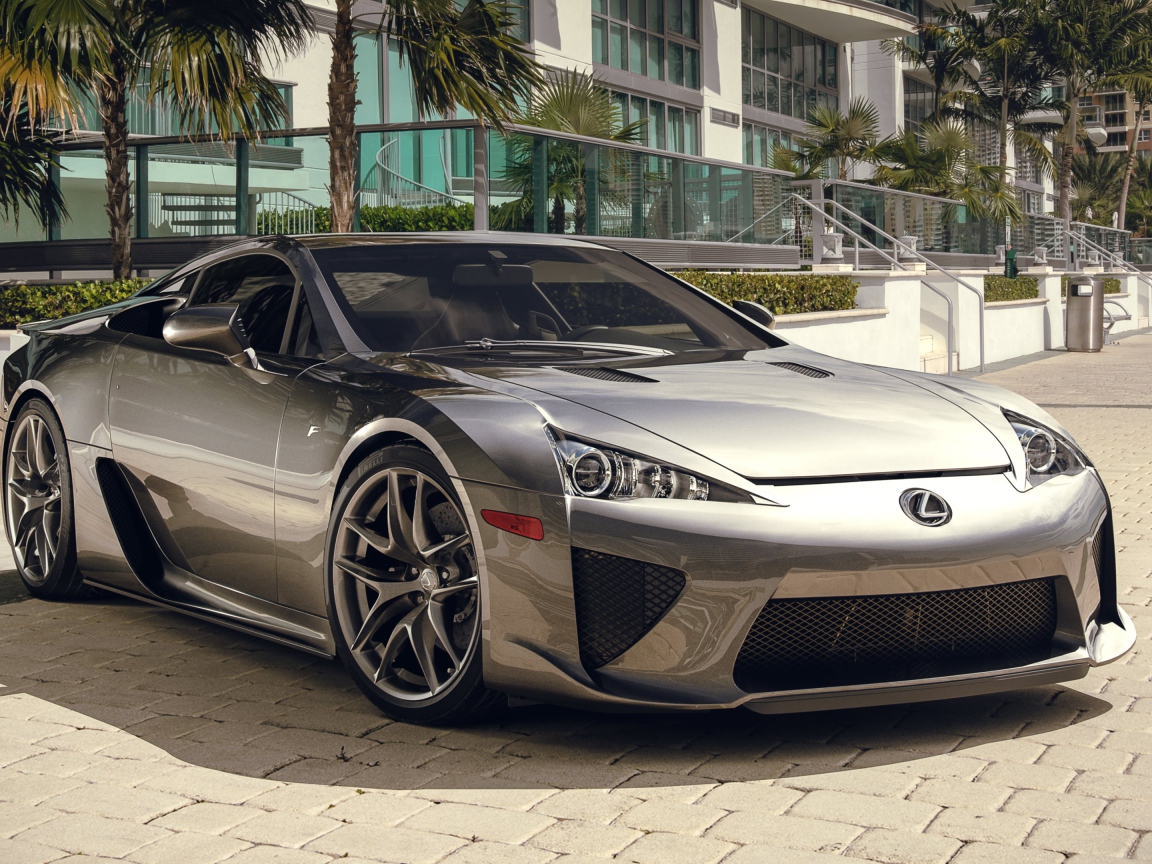 Дорогой автомобиль Lexus LFA Rain, 2019