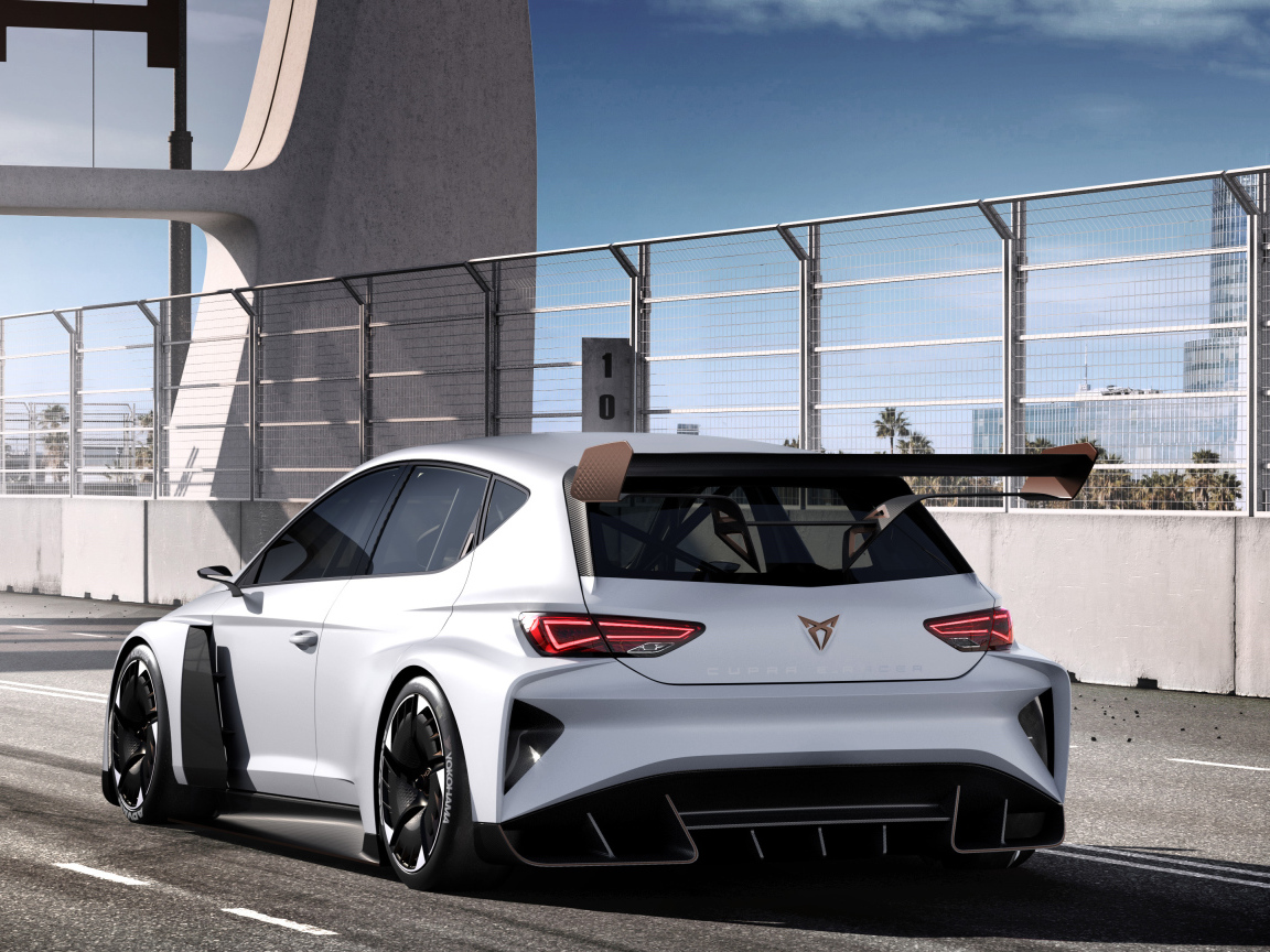 Спортивный автомобиль Cupra E Racer 2018 