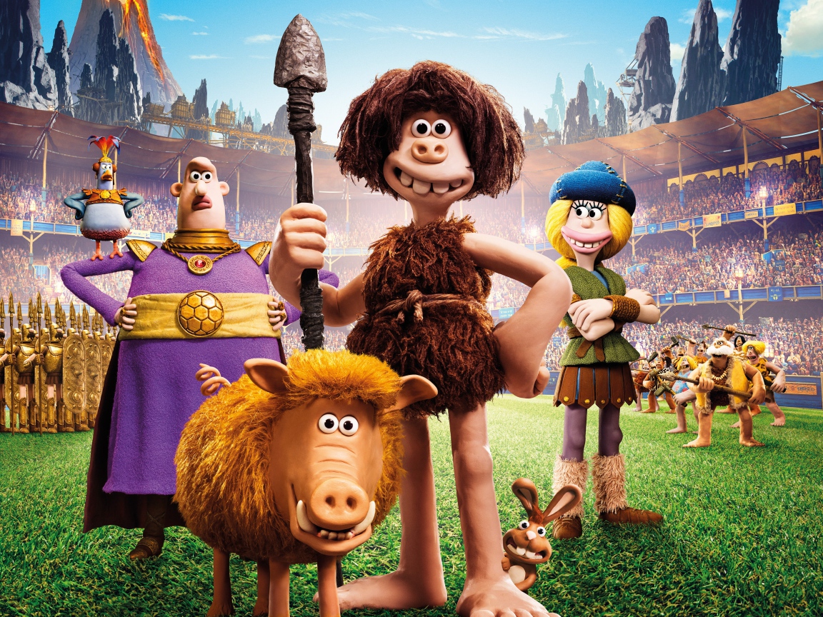 Герои нового мультфильма Дикие предки, 2018