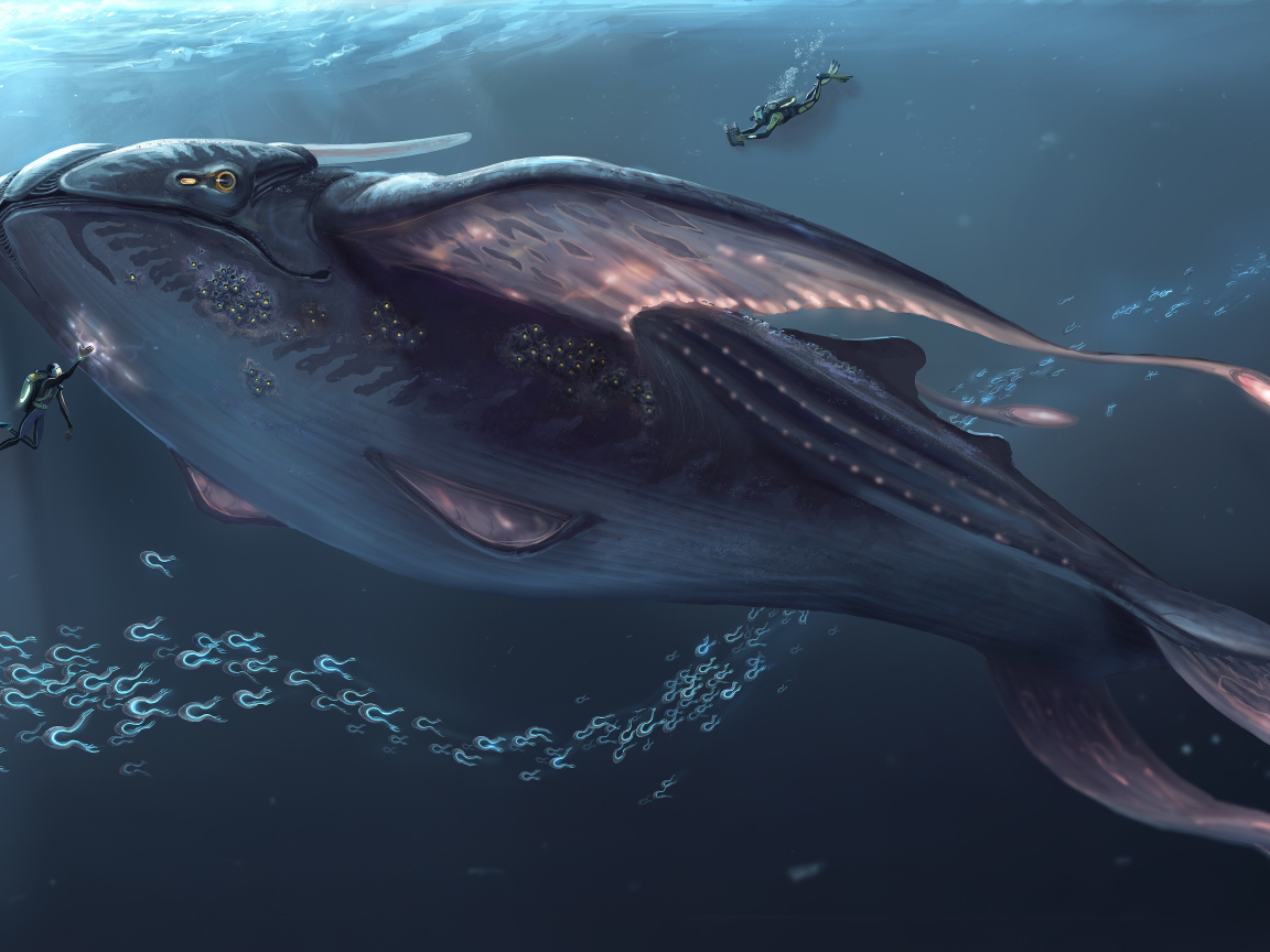 Кадр новой компьютерной игры Subnautica, 2018