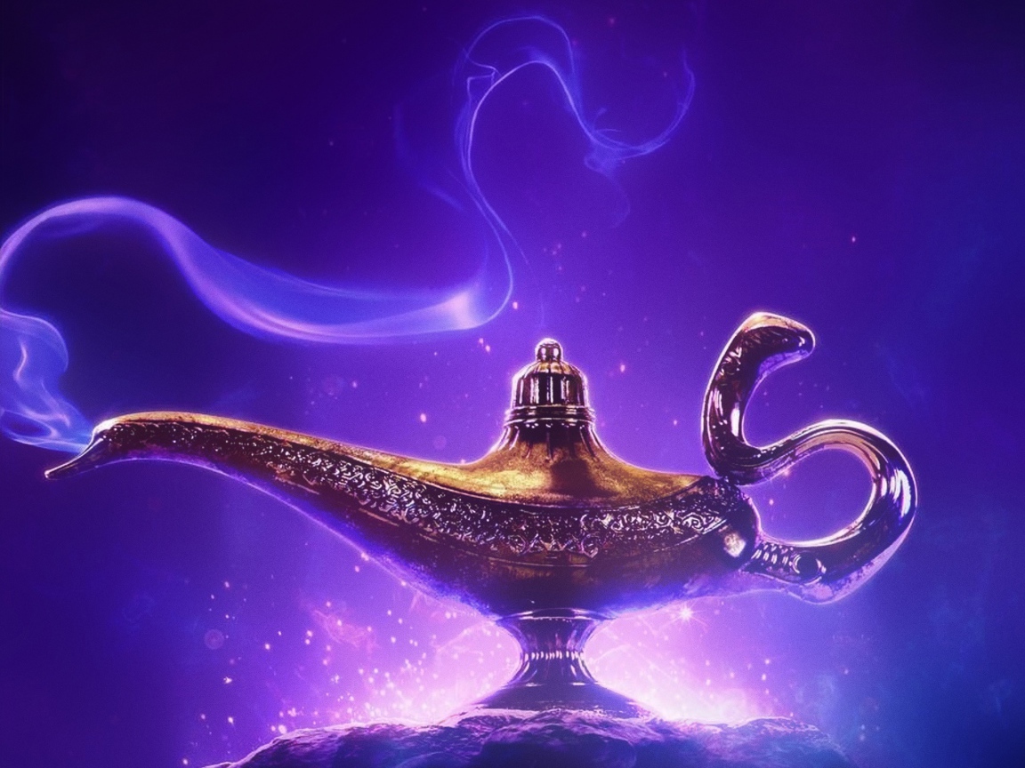 Постер фильма фэнтези Аладдин, 2019