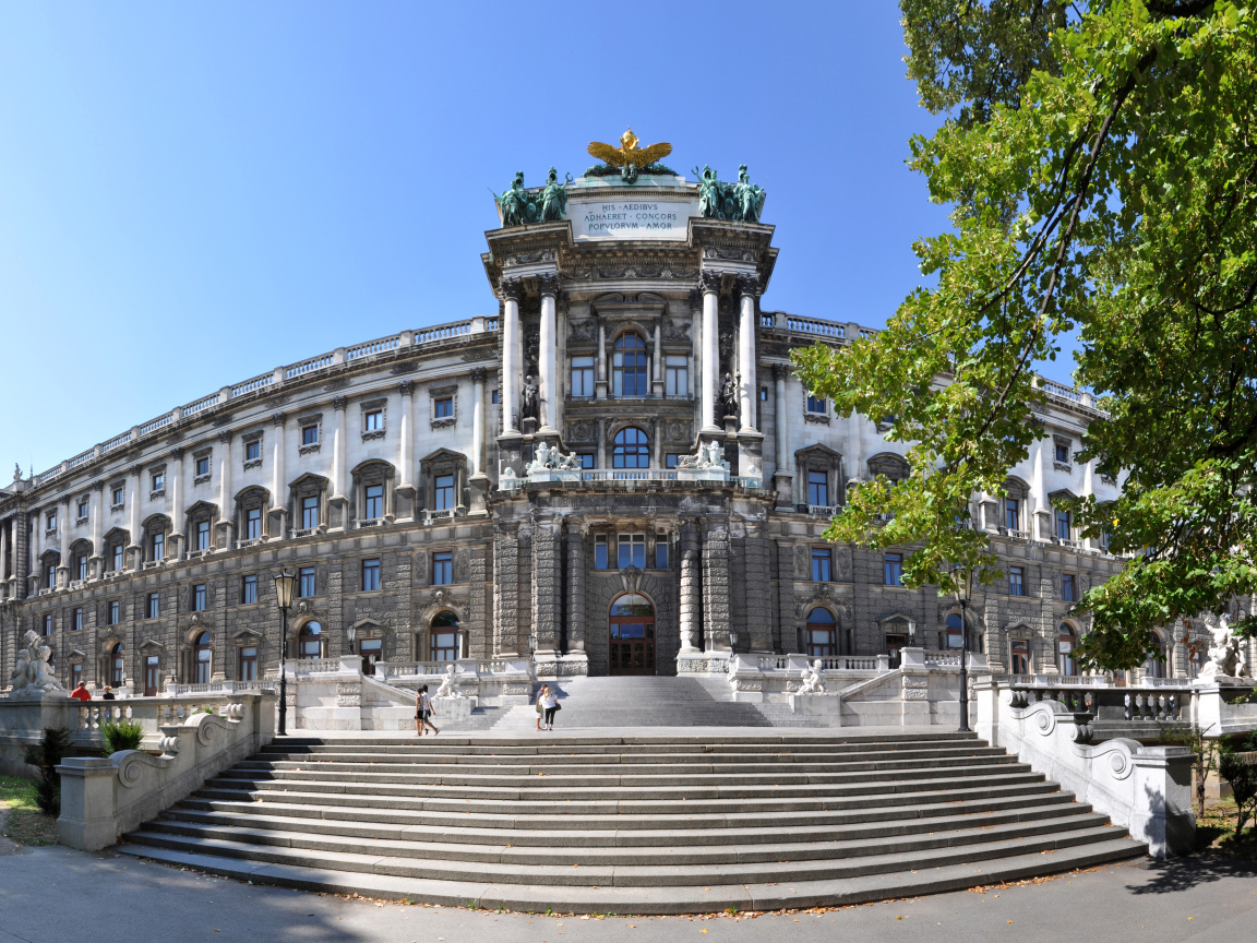 Здание резиденции Хофбург, Вена. Австрия