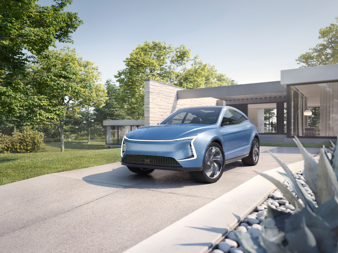 Электрический кроссовер концепт SF Motors SF5, 2019 года