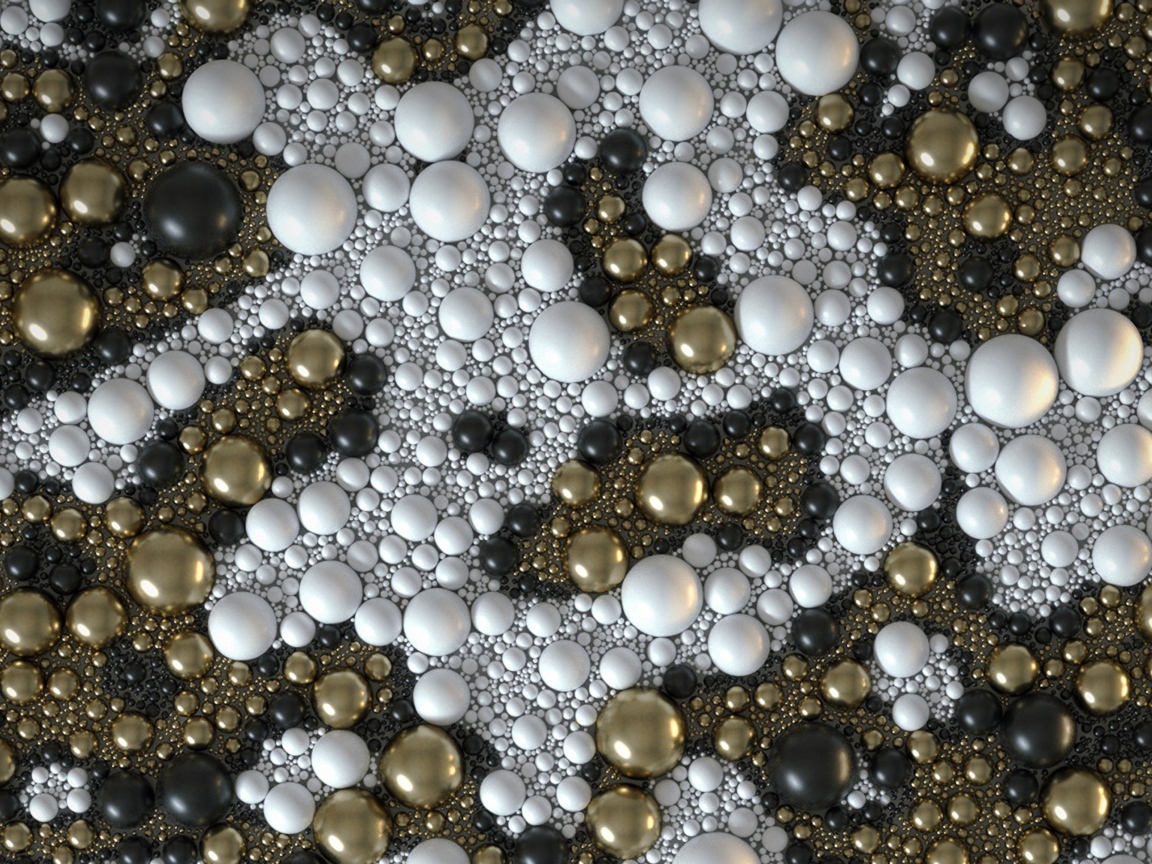 Абстрактные разноцветные пузыри 