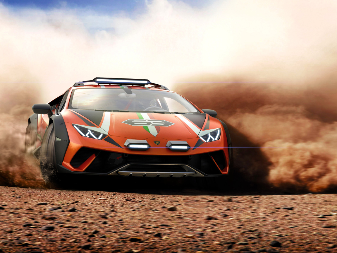 Гоночный автомобиль Lamborghini Huracan Sterrato, 2019 года