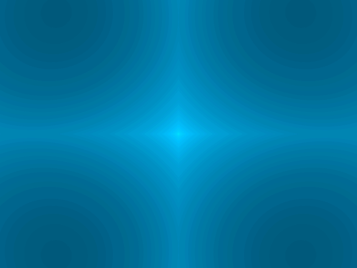 Голубой фон с кругами с яркой точке в середине 