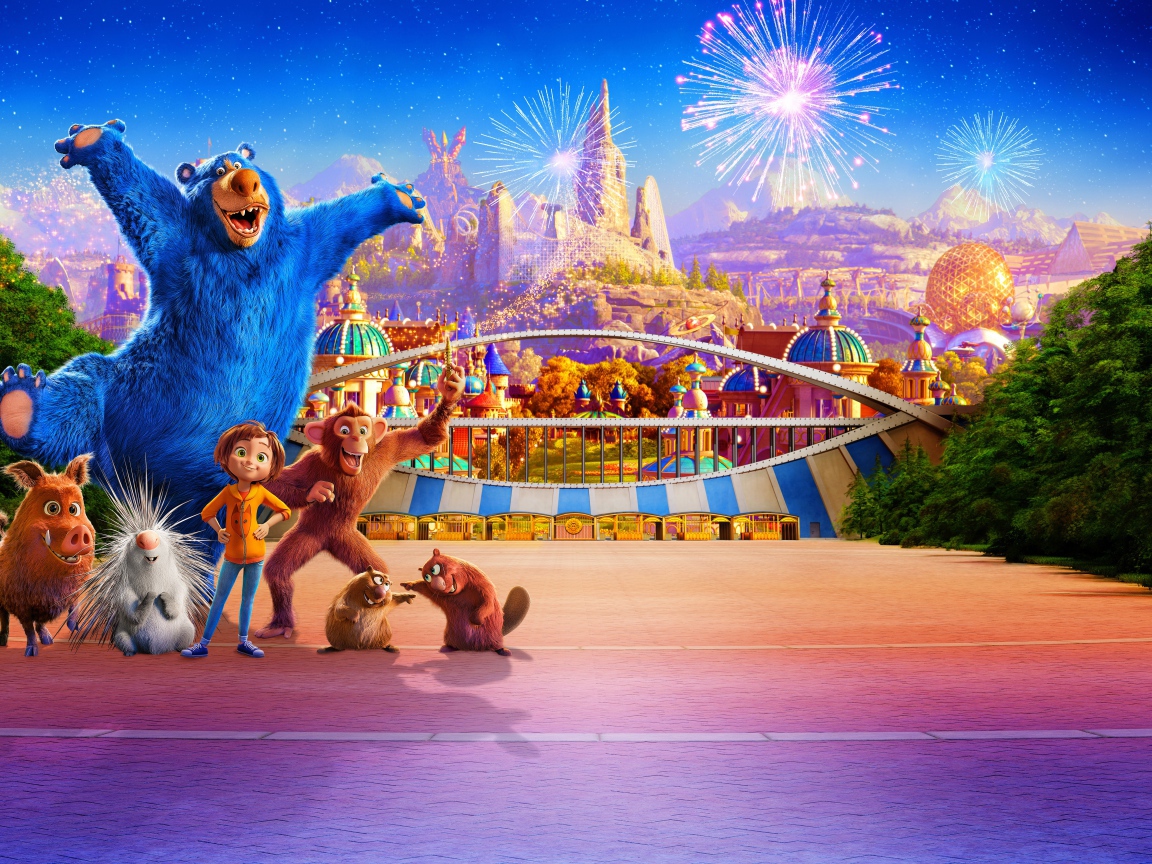 Постер нового мультфильма Волшебный парк Джун, 2019