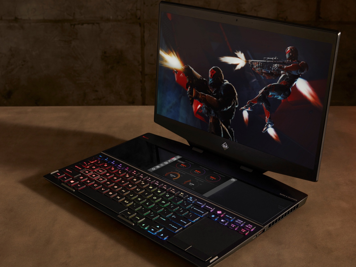 Новый игровой ноутбук HP Omen X 2S