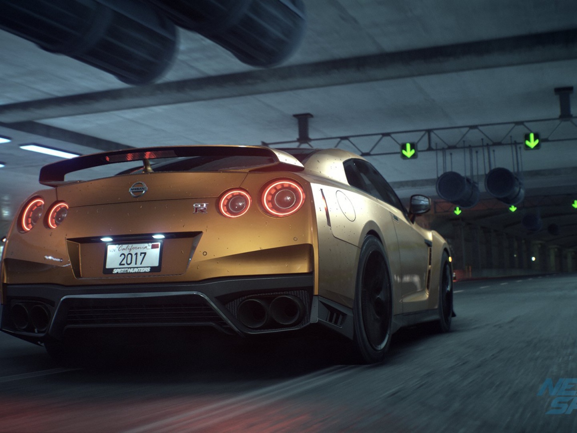 Автомобиль Nissan GT-R игра Need For Speed 