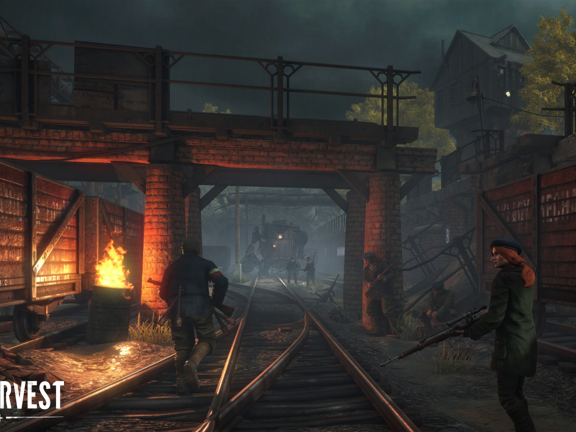 Кадр компьютерной игры Iron Harvest, 2019 года