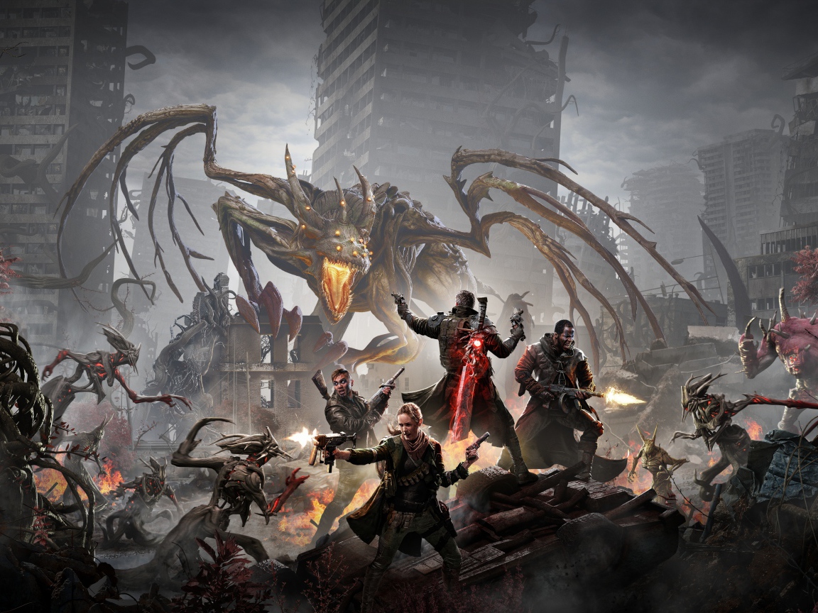 Кадр компьютерной игры Remnant: From the Ashes, 2019