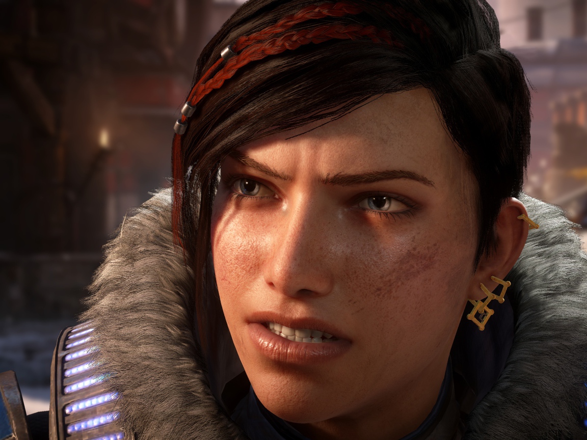 Кейт персонаж новой видеоигры Gears 5, 2019 года