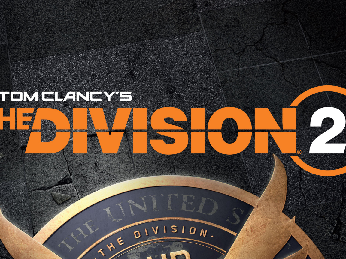 Логотип компьютерной игры Tom Clancy’s The Division 2, 2019