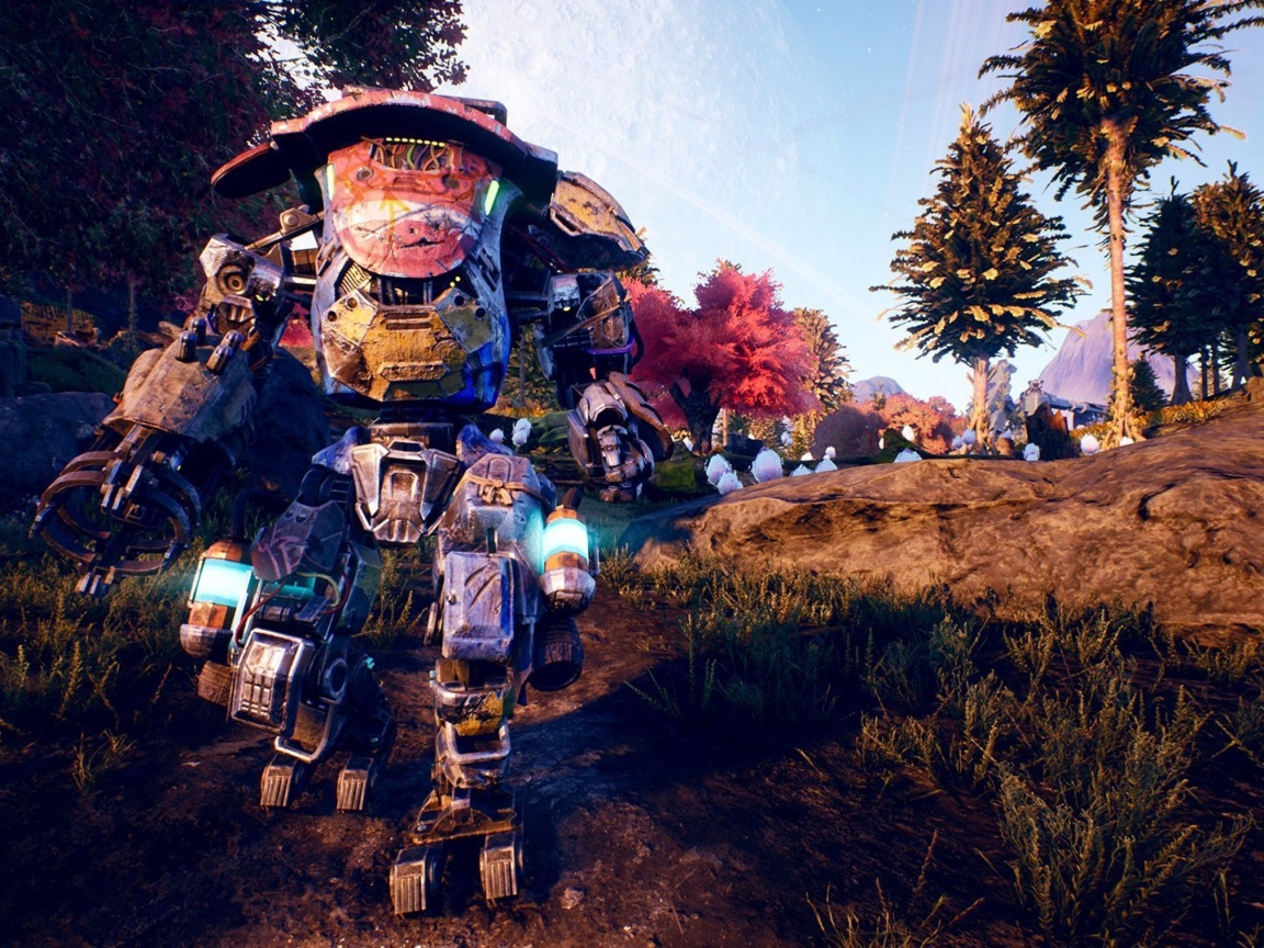 New computer game The Outer Worlds, 2019
