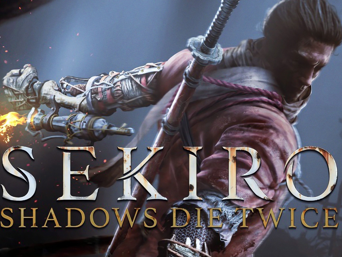 Постер компьютерной игры Sekiro: Shadows Die Twice, 2019 года