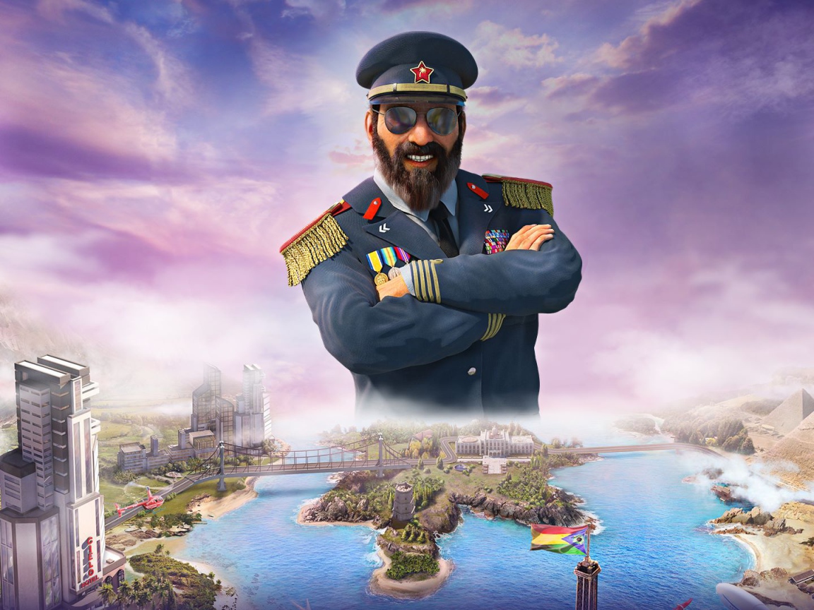Poster computer game Tropico 6