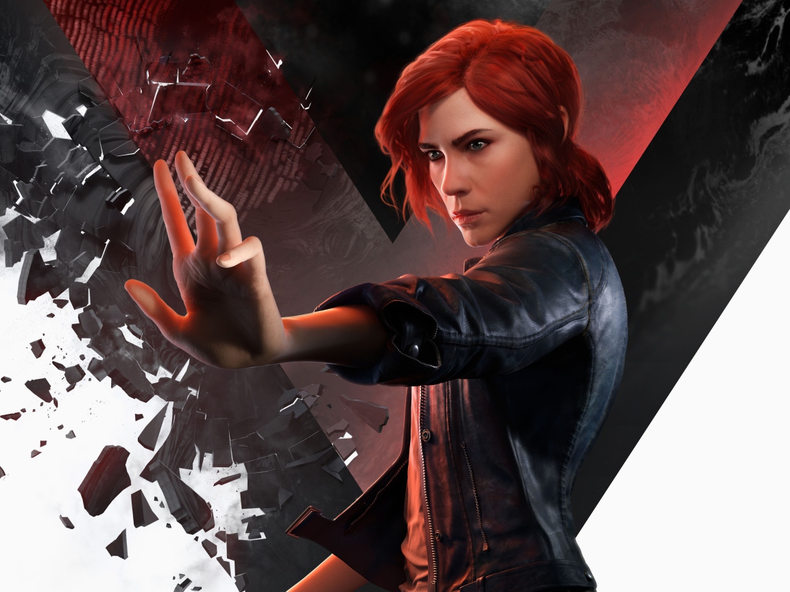 Постер новой компьютерной игры Control, 2019