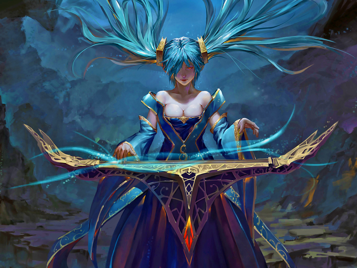 Сона чемпион игры Лига легенд