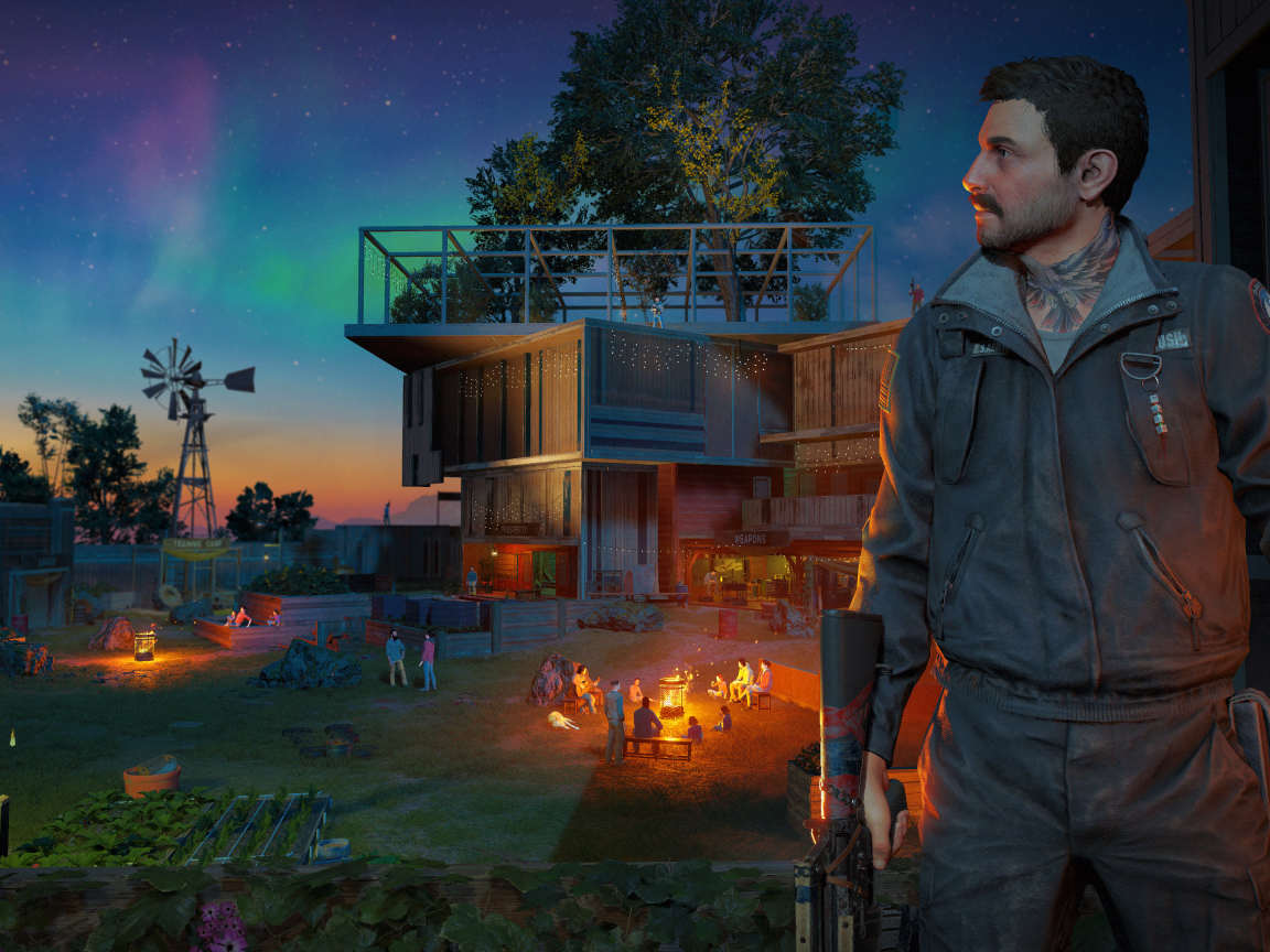 Персонаж компьютерной игры Far Cry New Dawn, 2019