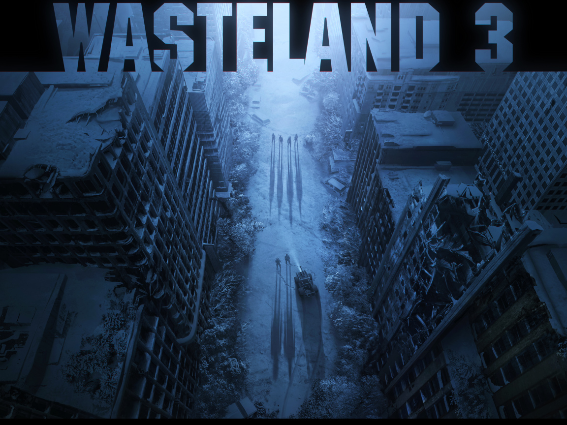 Постер компьютерной игры Wasteland 3, 2019 года