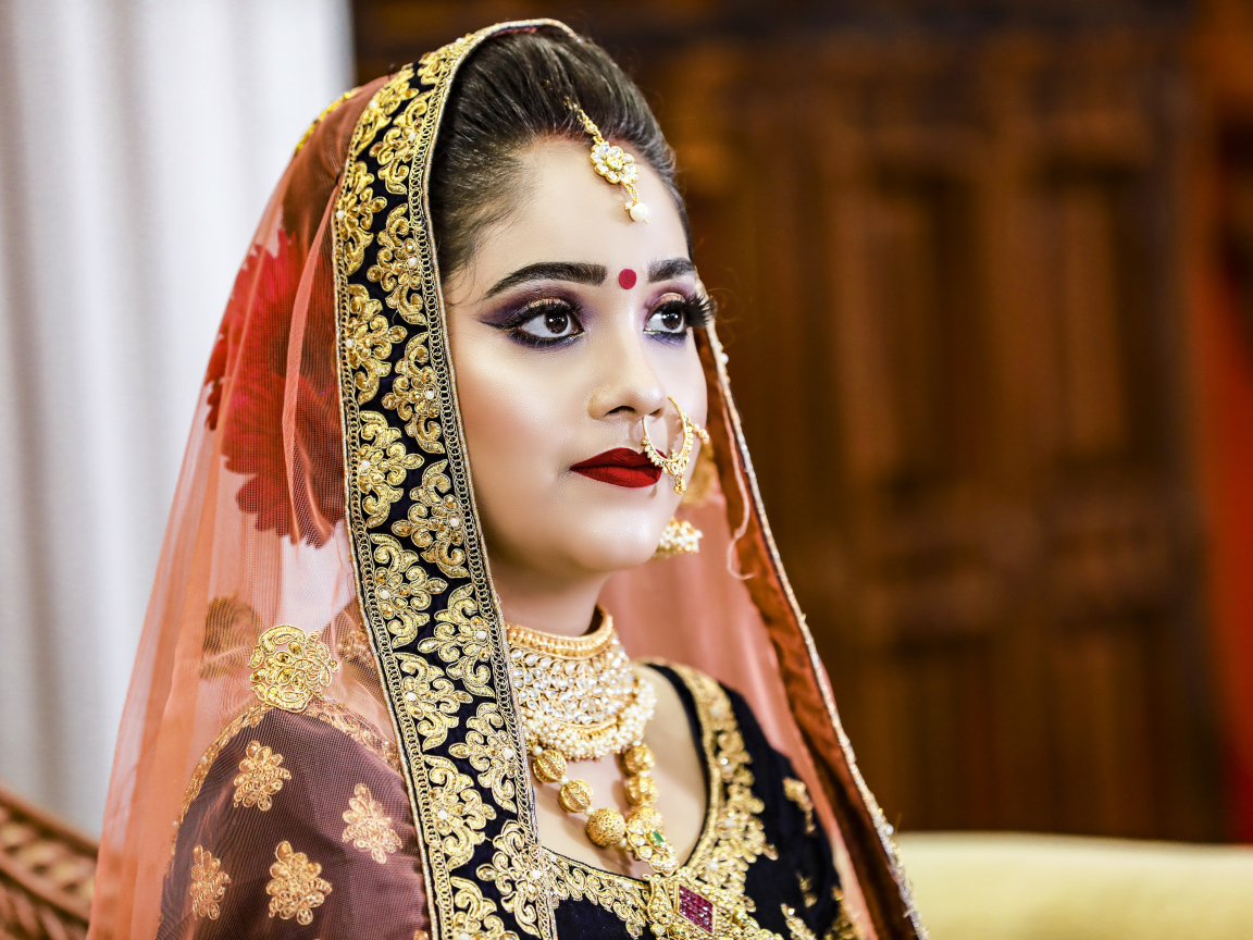 Indian Bride Girl Desktop wallpapers 1152x864