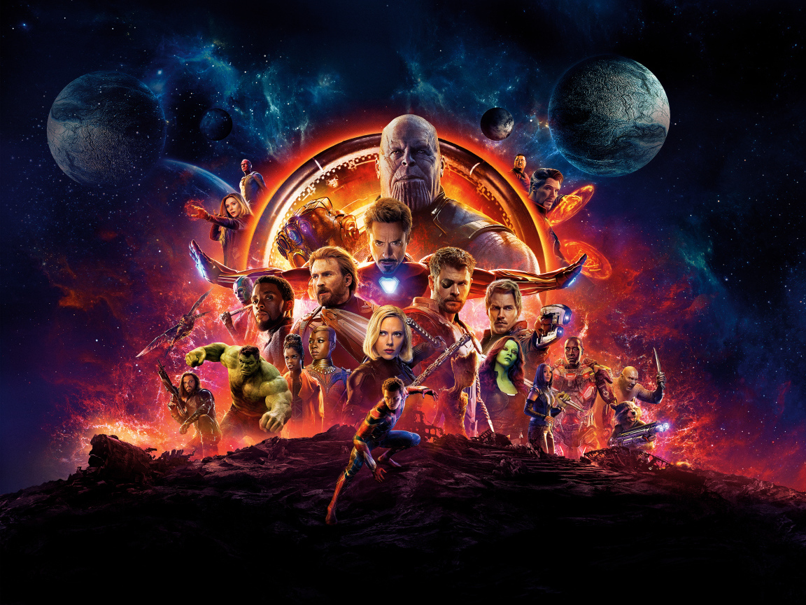 Постер фильма Мстители: Война Бесконечности