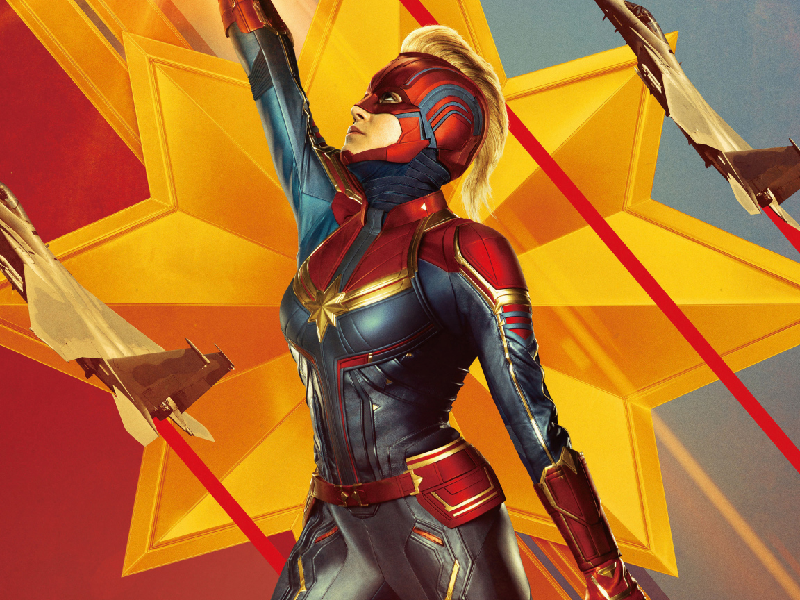 Персонаж нового супергеройского фильма Капитан Марвел, 2019