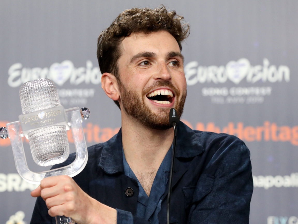 Певец Дункан Лоуренс победитель Евровидения 2019