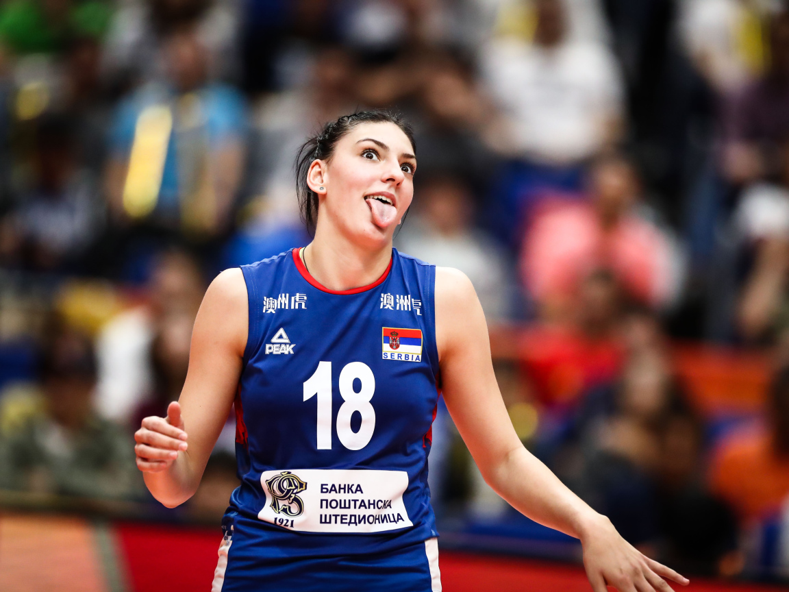 Сербская волейболистка Тияна Бошкович