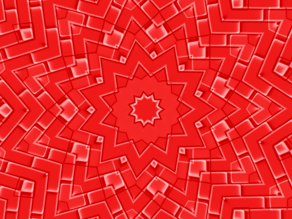 Абстрактный рисунок с красными звездами 