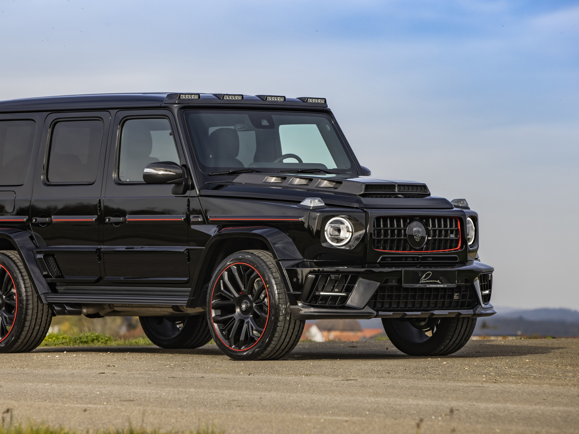 Черный джип Lumma Design CLR G770 R, 2021 года