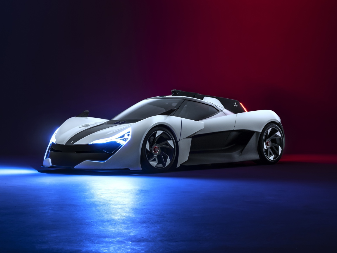 Быстрый автомобиль APEX AP-0 Concept 2020 года  