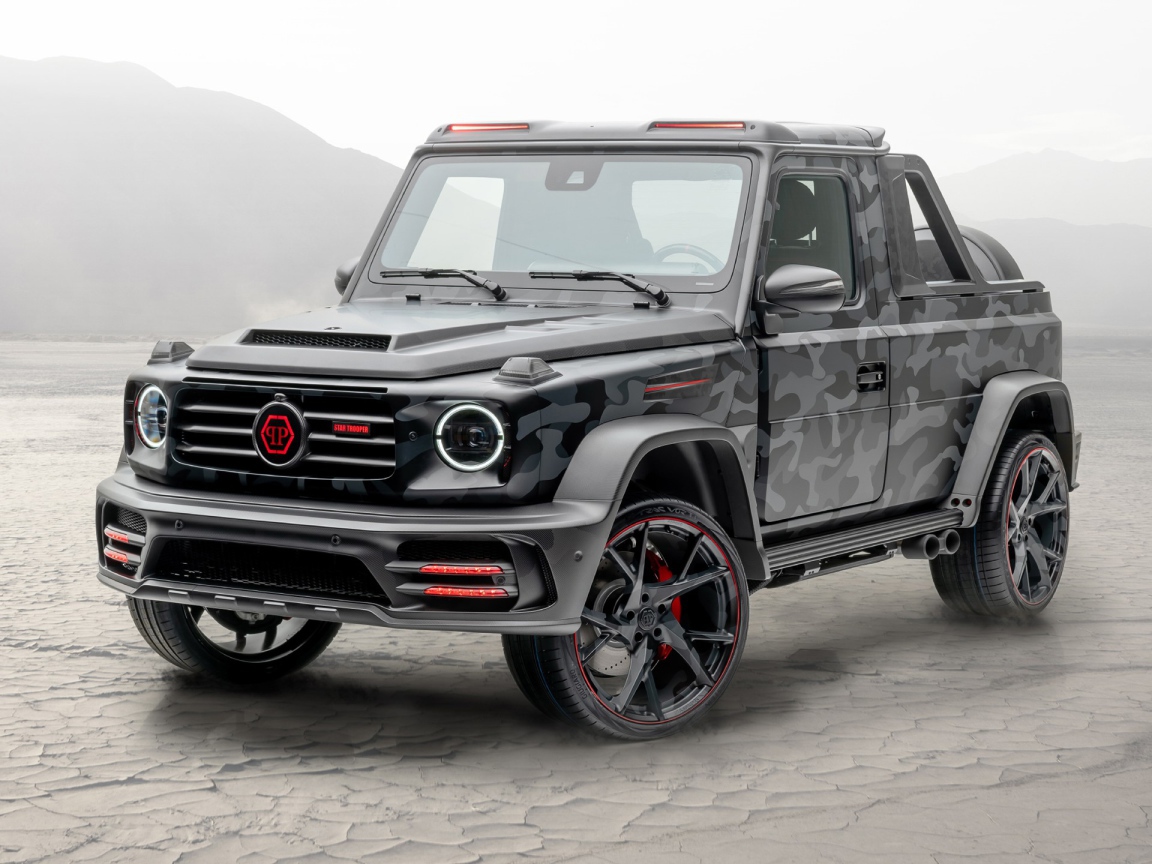 Джип Mansory Star Trooper, 2020 года в горах