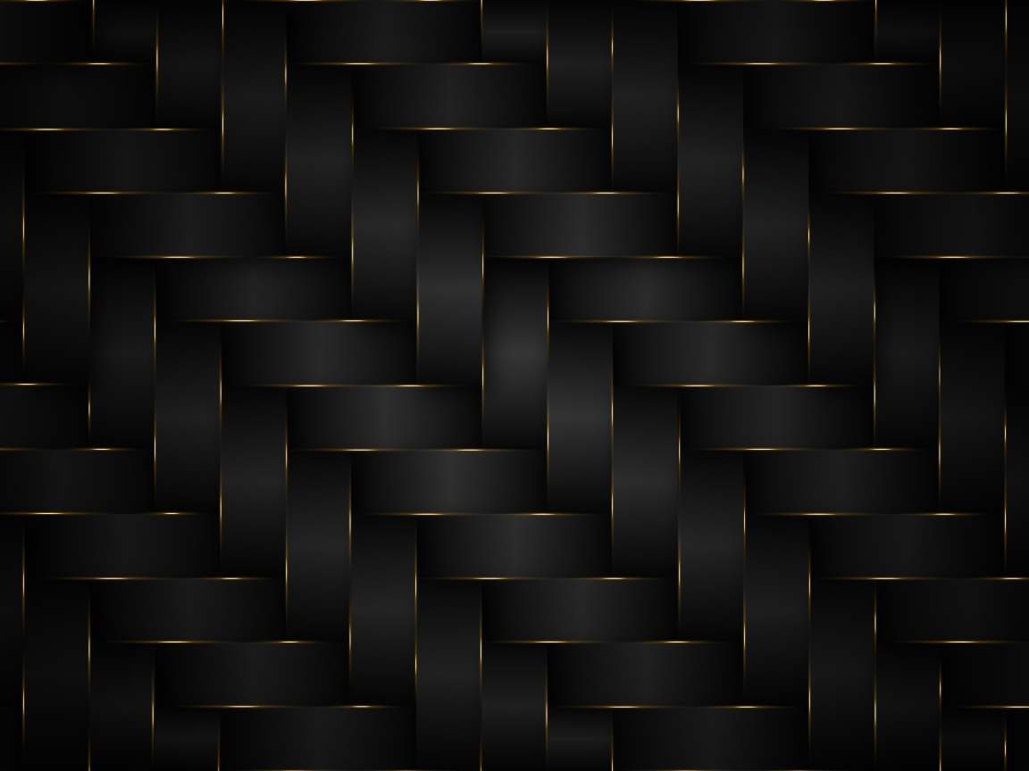 Черный фон с рисунком колосок