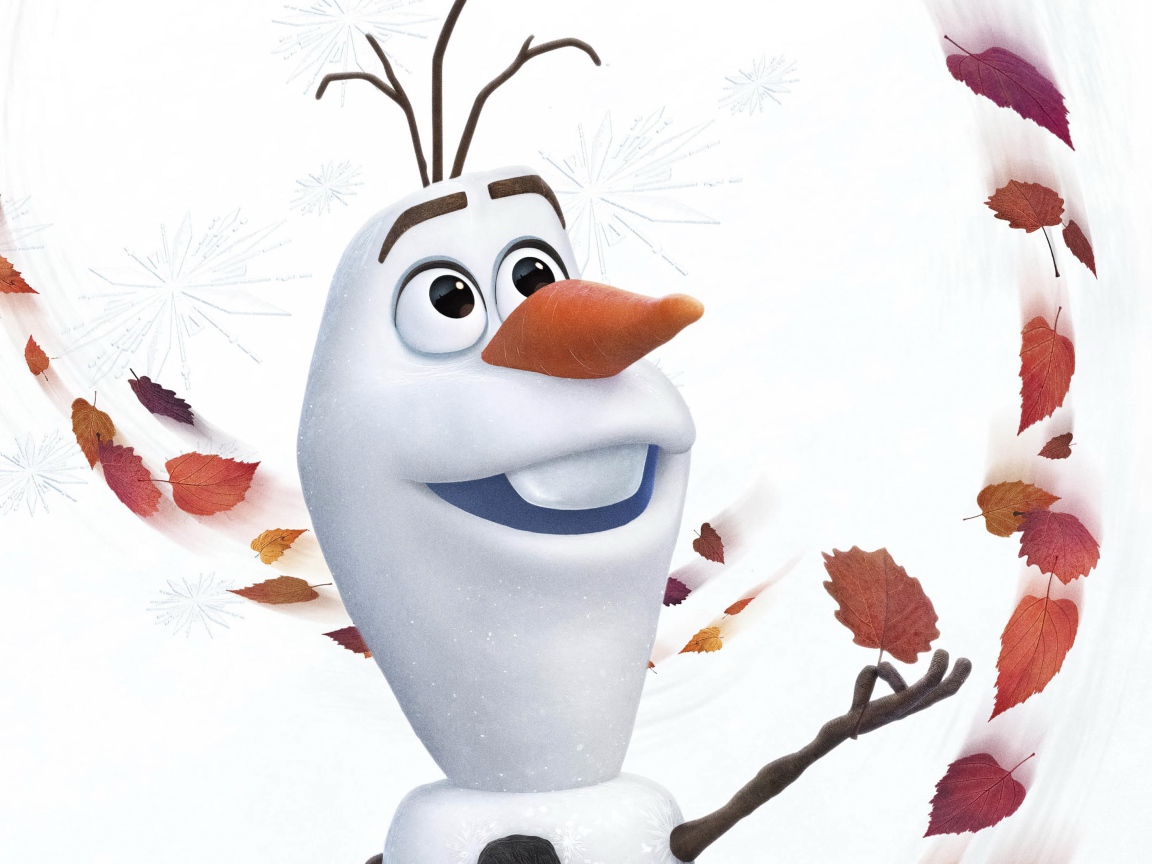 Snowman Olaf movie character Frozen 2