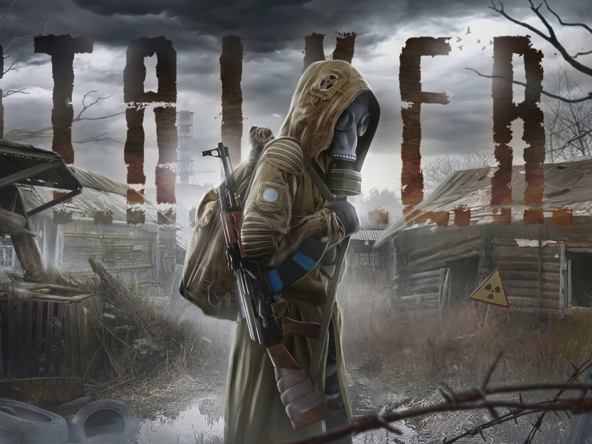 Постер компьютерной игры S.T.A.L.K.E.R. 2, 2021
