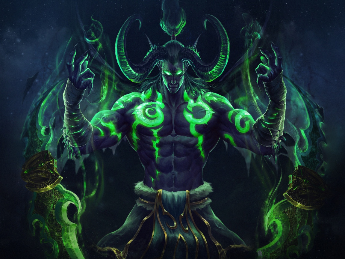 Демон  из компьютерной игры Warcraft III: Reforged