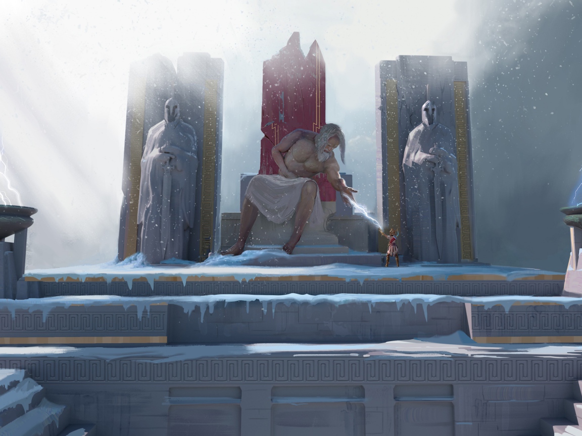 Бог на Олимпе компьютерная игра Gods & Monsters, 2020