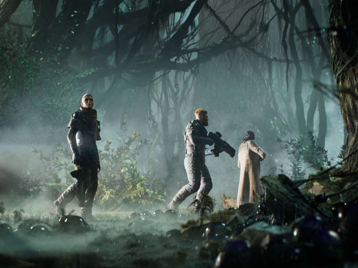 Скриншот компьютерной игры экшена Outriders